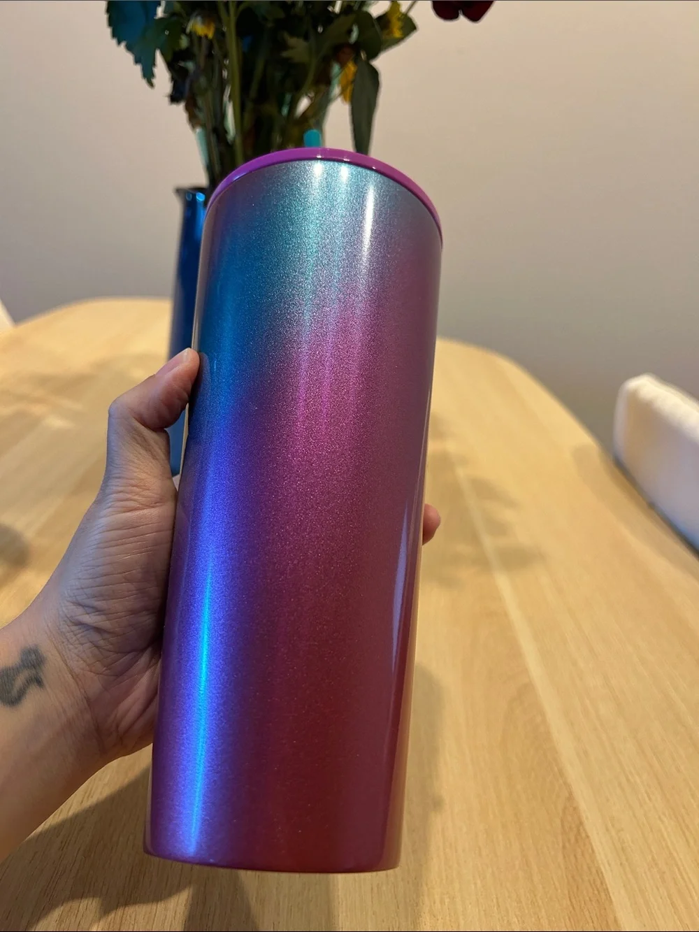 Starbucks sleek stainless